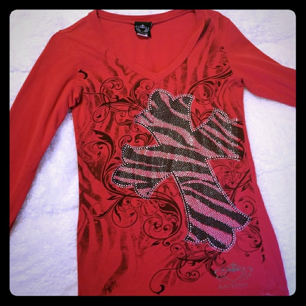 Boutique rhinestone shirt